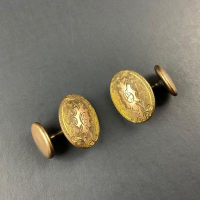 -56- CUFF LINKS | Hayward Engraved | Marked