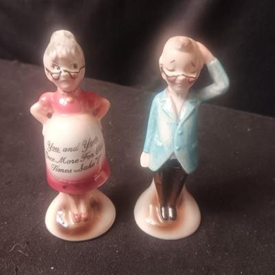 2 PAIRS OF SALT & PEPPER SHAKERS
