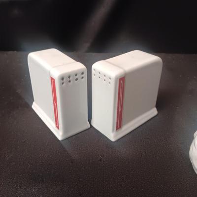 3 PAIRS OF SALT & PEPPER SHAKERS