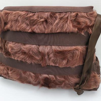 1940's Vintage Waldes USA Hand Muff With Hidden Compartment
