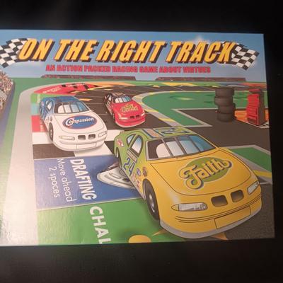 "ON THE RIGHT TRACK" BOARD GAME
