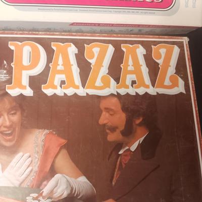 "POWER TECHNICS" & "PAZAZ" BOARD GAMES