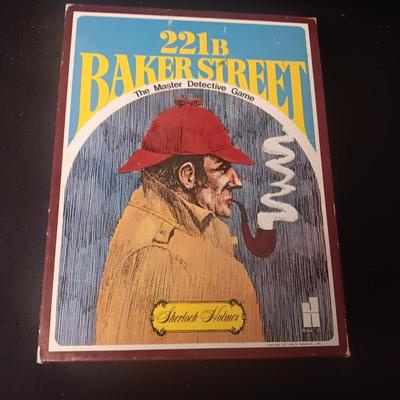 "BOSWORTH" & "221B BAKER STREET" BOARD GAMES