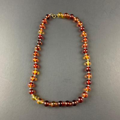 -67- COSTUME | Beaded Necklace and Earrings Set