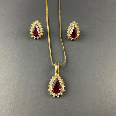 -68- FINE JEWELRY | 14Kt Italy “Roman” Necklace & Earrings | Marked
