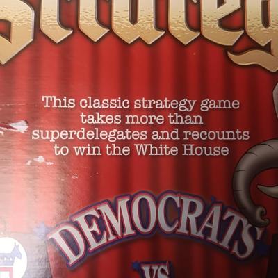 STRATEGO DEMOCRATS VS REPUBLICANS BOARD GAME