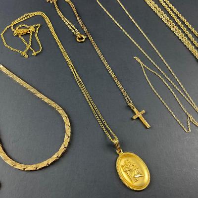 -69- COSTUME | Mixed Lot Of Gold Filled Jewelry