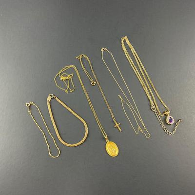 -69- COSTUME | Mixed Lot Of Gold Filled Jewelry