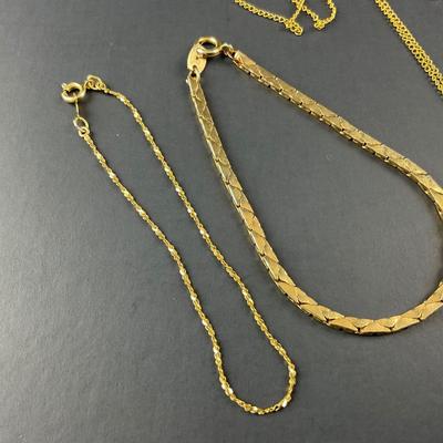 -69- COSTUME | Mixed Lot Of Gold Filled Jewelry