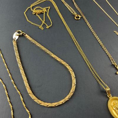 -69- COSTUME | Mixed Lot Of Gold Filled Jewelry