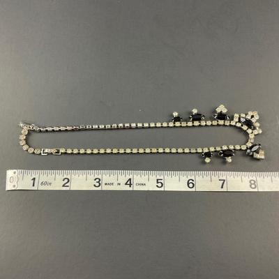 -71- COSTUME | Mixed Lot Of Rhinestone Necklaces