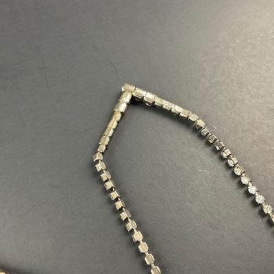 -71- COSTUME | Mixed Lot Of Rhinestone Necklaces