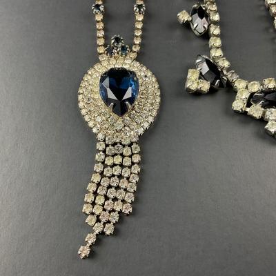 -71- COSTUME | Mixed Lot Of Rhinestone Necklaces