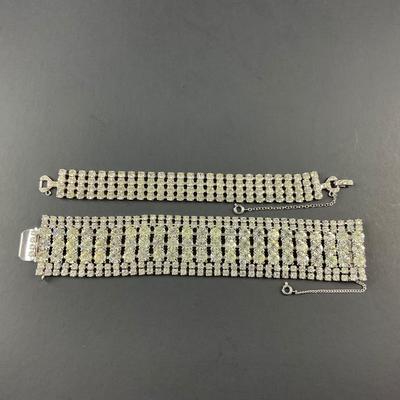 -72- COSTUME | Rhinestone Bracelets