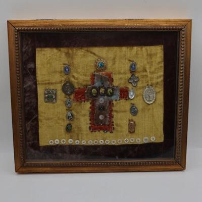 Framed Multimedia Religious Art