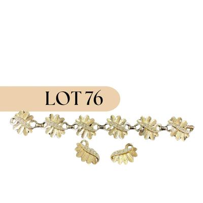 -76- COSTUME | Sarah Coventry Bracelet & Earrings
