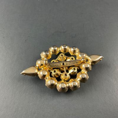 -79- BROOCH | Mixed Lot Of Rhinestone Pins