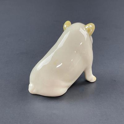 -83- BELLEEK | Luster Porcelain Pig Figure | 6th Mark