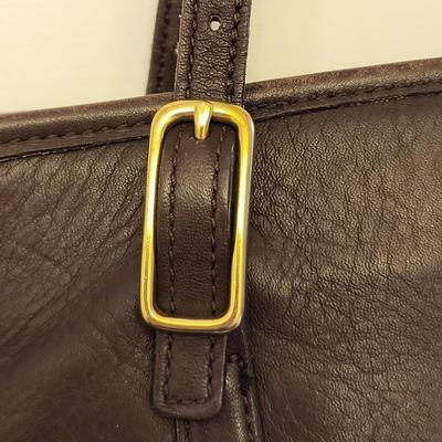 Vintage COACH Brown Leather Satchel