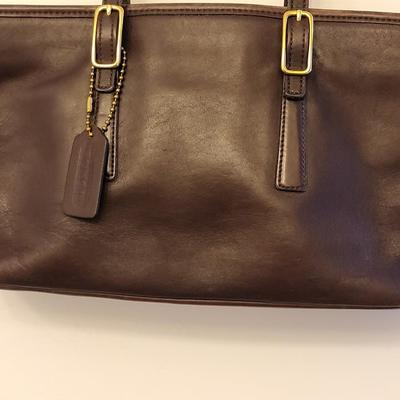Vintage COACH Brown Leather Satchel