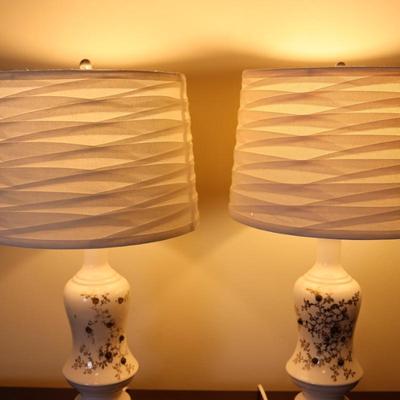 Pair of Table Lamps (See Details)