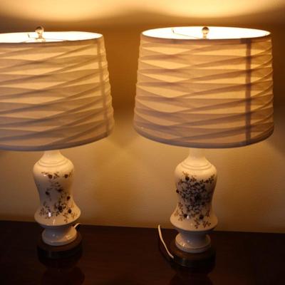 Pair of Table Lamps (See Details)