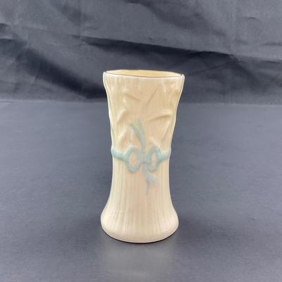 -86- BELLEEK | Pottery Typha Spill Vase | 7th Mark