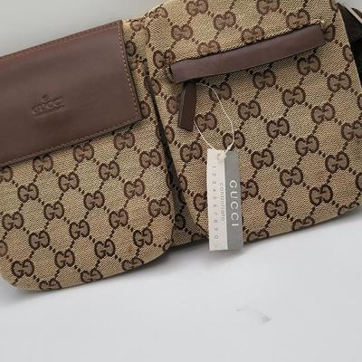 Gucci Canvas Hip/Waist Bag