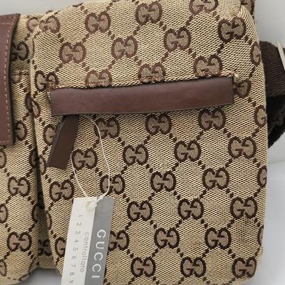 Gucci Canvas Hip/Waist Bag
