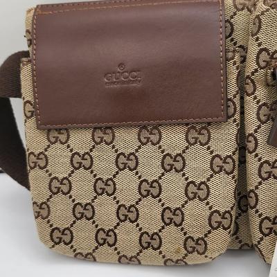 Gucci Canvas Hip/Waist Bag