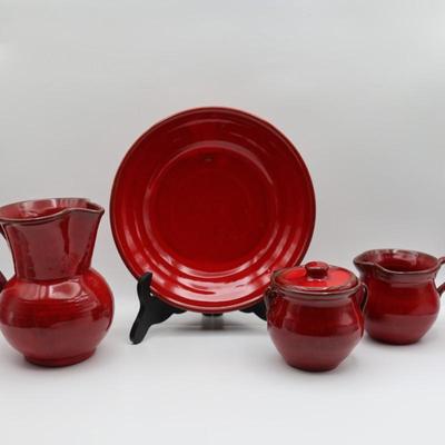 Owen Seagrove Crimson Red Pottery
