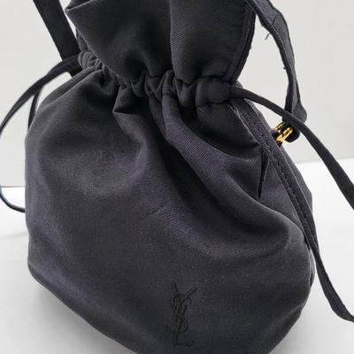 Two 1990's Designer Pouches Geurlain Shalimar & YSL