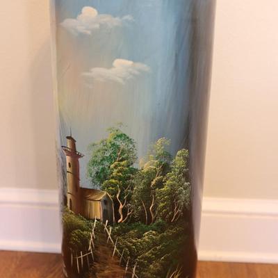 Hand Painted Umbrella Stand