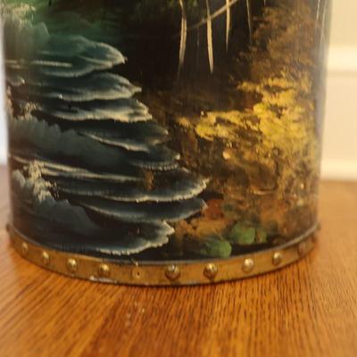 Hand Painted Umbrella Stand