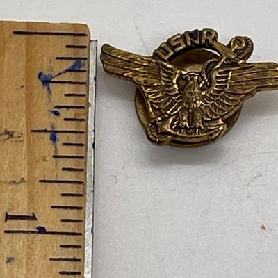 US Navy Reserve Eagle Anchor Pin