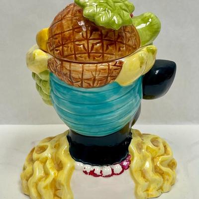 Vandor Cowman Moo-randa Cookie Jar ceramic