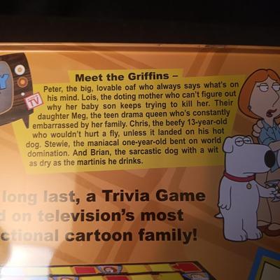 FAMILY GUY TRIVIA GAME