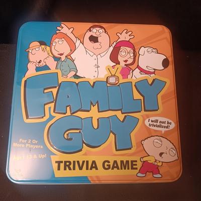 FAMILY GUY TRIVIA GAME