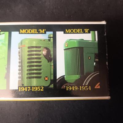 NEW JOHN DEERE HISTORICAL 4 PC DIE-CAST TOY SET