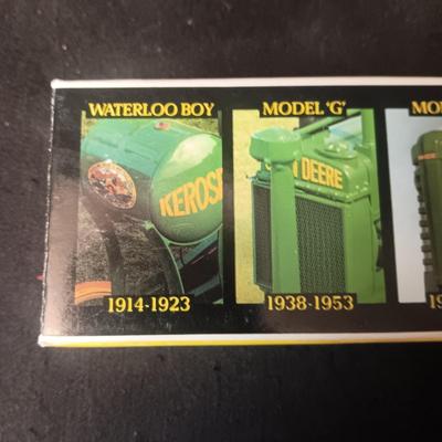 NEW JOHN DEERE HISTORICAL 4 PC DIE-CAST TOY SET
