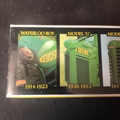 NEW JOHN DEERE HISTORICAL 4 PC DIE-CAST TOY SET