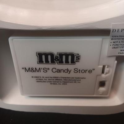 NEW DEPARTMENT 56 M&M's LIGHTED HOUSE & CANDY DISH