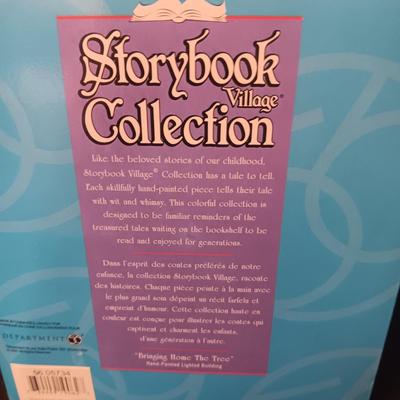 NEW DEPARTMENT 56 STORYBOOK VILLAGE "BRINGING HOME THE TREE"