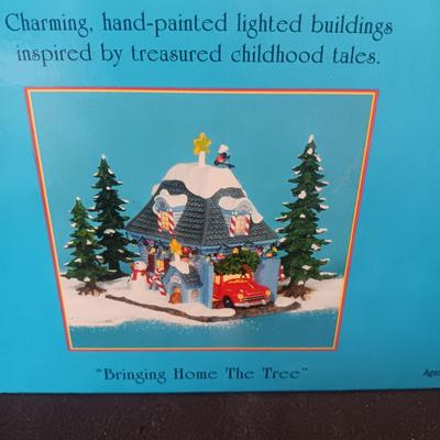 NEW DEPARTMENT 56 STORYBOOK VILLAGE "BRINGING HOME THE TREE"