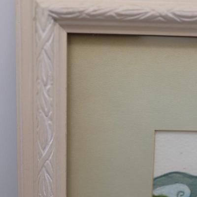 Framed Original Magnolia Art by Gisela Niedenfuer