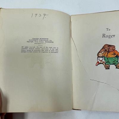 Little Slam Bang Children's Book by Helen Vanderveer Algonquin