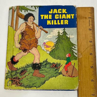 Antique Childrens Book Jack the Giant Killer Katherine Lee Bates