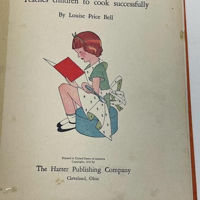 Kitchen Fun - A Cook Book for Children by Louise Price Bell Harter Publishing Co. 1932