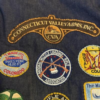 Vintage Jacket & Hat w Patches & Pins