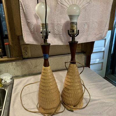 MCM Lamps Pair